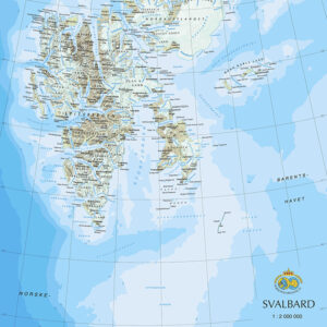 Oversiktskart: Svalbard (S2000)