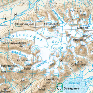 Svalbard sørvest (S250)-Blad 1